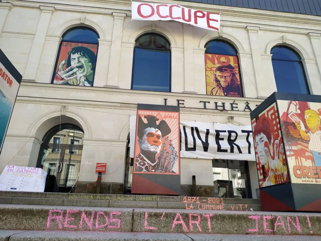 Laval theatre occupé culture Covid_23 03 21_CJ